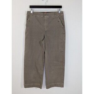Women's Tan Wide-Leg Pants